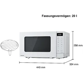 Panasonic NN-GT21QWEPG Weiß