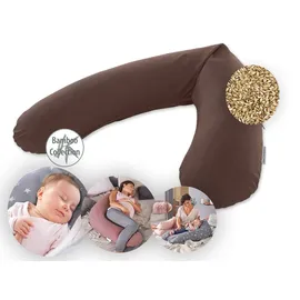 Theraline Stillkissen 190 cm Meliert Braun