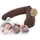 Theraline Stillkissen 190 cm Meliert Braun