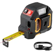 Vevor Maßband 2-in-1 Laser 41 m/4,8 m