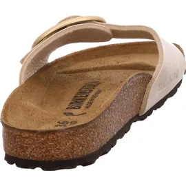 Birkenstock Madrid Big Buckle Birko-Flor graceful pearl white 40