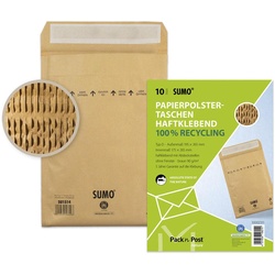 MAILmedia Polstertaschen für DIN B5 braun