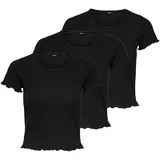 Only Pyjama-Shirt Schwarz M (38)