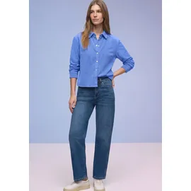 STREET ONE Hemdbluse blau 46