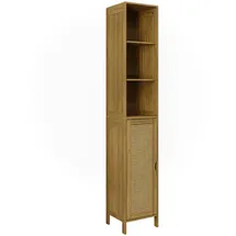 Vicco Liora Badschrank 30 x 170 cm Braun/Braun Holz