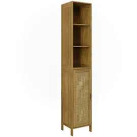 Vicco Liora Badschrank 30 x 170 cm Braun/Braun Holz