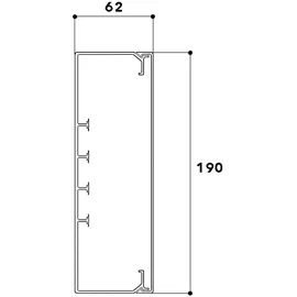 GGK FB-Kanal 60x200 ws 1024