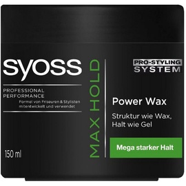 Syoss Max Hold Power Wax 150 ml