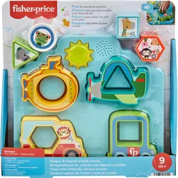 Fisher-Price Fisher-Price Shapes & Sounds Vehicle Puzzle