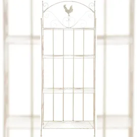 CLP Standregal Mia 153 x 62 cm Antik-Creme