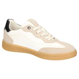 Mustang Sneaker Low Damen Schwarz/Weiß 37