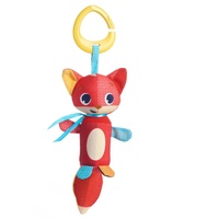 Tiny Love - Baby Spielzeug Tiny Smarts Christopher Fox, Windspiel für Babyschale, Kinderwagen und unterwegs, ab der Geburt (0M +), erzeugt schöne Windspiel-Töne, mehrfarbig, 3333111381, rot