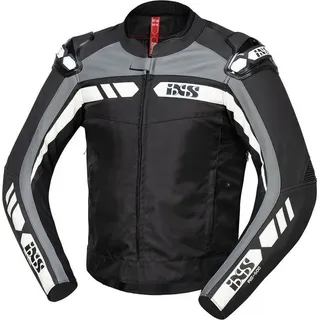 IXS Motorradjacke RS-500 1.0 Motorrad Leder- / Textiljacke bunt|grau|schwarz