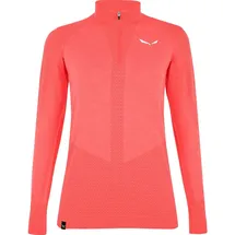 Salewa Zebru Responsive Half Zip T-Shirt Orange S