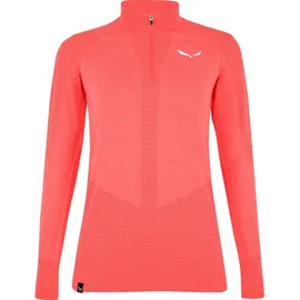 Salewa Zebru Responsive Half Zip T-Shirt Orange S
