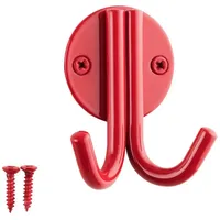 SOTech Garderobenhaken Elen 65 x 78 x 33 mm Rot