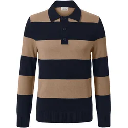 Tchibo - Pullover mit Cashmere-Anteil - Herren - Gr. 4XL - blau/gestreift