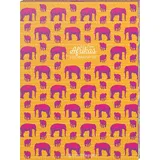 Gerstenberg Verlag Die Tiere Afrikas Geschenkpapier-Heft Motiv Elefant: 2 x 5 Bögen