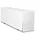 TexDeko Biertischhusse Premium Weiß 220 x 70 cm