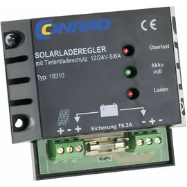 no name p-l 18310 Laderegler PWM 12 V, 24 V 6 A