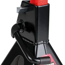 Heyner Unterstellbock Stahl 282-430 mm rot/schwarz