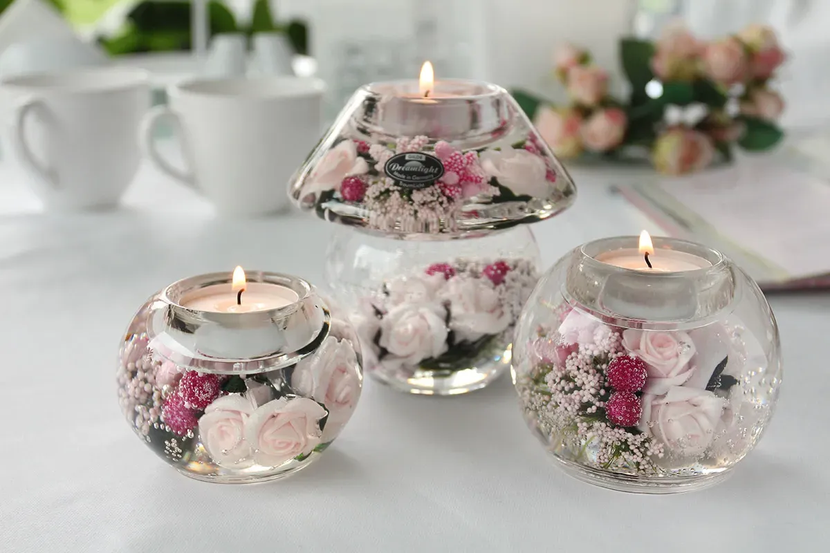 Dreamlight Teelichtleuchter Mercury Smart - Little Rose
