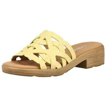 Gabor Comfort Gabor Comfort Pantoletten Glattleder Pantolette gelb 37,5 EU (4,5 UK)