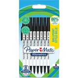 Paper Mate Kilometrico Kugelschreiber mittlere Spitze (1,0 mm) schwarz 8 Stück