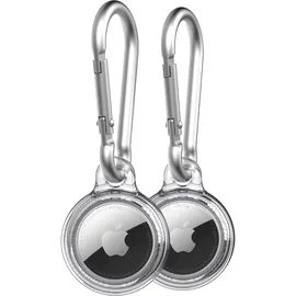 Tech21 EvoClear Case für AirTag transparent 2er Pack