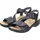 Rieker Sandale Damen Schwarz 37