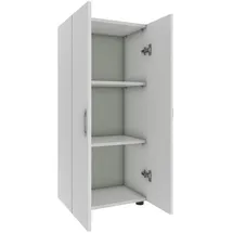 MID.YOU Ulas Aktenschrank 49 x 34 x 108 cm weiß
