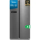 Midea MDRS791MYA46 Side-by-Side (592 l, 1793 mm hoch, Edelstahl)