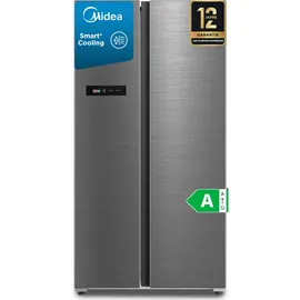 Midea MDRS791MYA46 Side-by-Side (592 l, 1793 mm hoch, Edelstahl)