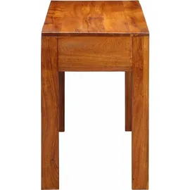 vidaXL Schreibtisch Akazie massiv / Braun
