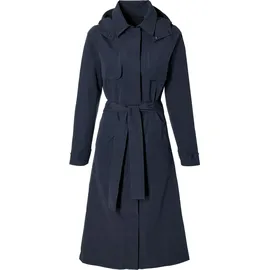Basil Mosse Fahrrad regen trenchcoat frauen blau
