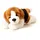 Uni-Toys Beagle Welpe liegend 24 cm Braun