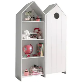 58 aufm Kessel Kania Regal 115x171x37 cm Weiß