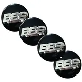 ZHSQXH 4 Stück Radnabenkappen Aufkleber für BBS 70MM Nabendeckel Felgendeckel Felgenkappen Wheel Caps Ersatz Autozubehör Verwendet B