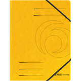 Herlitz Eckspanner easy orga DIN A4 gelb