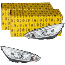 2x Hella Glühlampen-technologie Scheinwerfer Passend Für Ford Focus Links+rechts: Hauptscheinwerfer Ford: 1866249 Ford: 2060632 Ford: F1eb13w030rb Hel