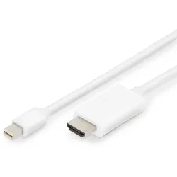 DIGITUS Mini DisplayPort Adapterkabel, mDP - HDMI type A