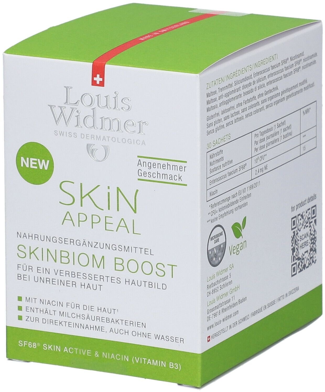 Louis Widmer Skinbiom Boost