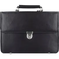 DAVIDTS 460-462 Aktentasche Leder 41 cm Laptopfach braun