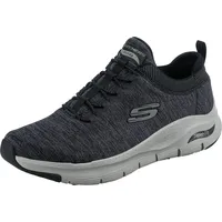 SKECHERS Arch Fit Waveport Herren Black Mesh/Gray Trim 47,5