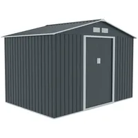 HATTORO - S200 xxl Metall, Gerätehaus, Grau