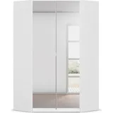 OTTO home Eckschrank AGORDO 117 x 229 x 117 cm Weiß