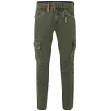Timezone Bentz Cargo Regular Hosen Grün 38 32