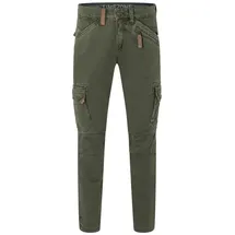Timezone Bentz Cargo Regular Hosen Grün 38 32