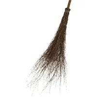 Floraworld Reisigbesen Bambus mit Stiel 220 cm