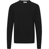 CASUAL FRIDAY Strickfleece-Pullover anthrazit schwarz 3XL